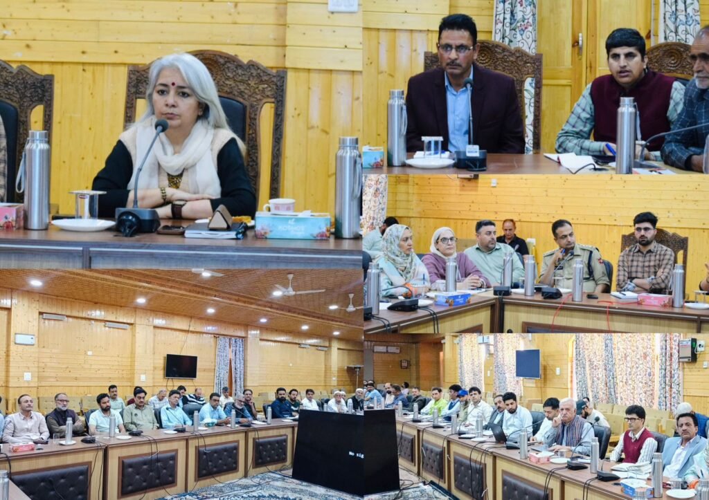 DC Bandipora chairs Stakeholder Meeting on Draft GIS-Based Master Plan ...