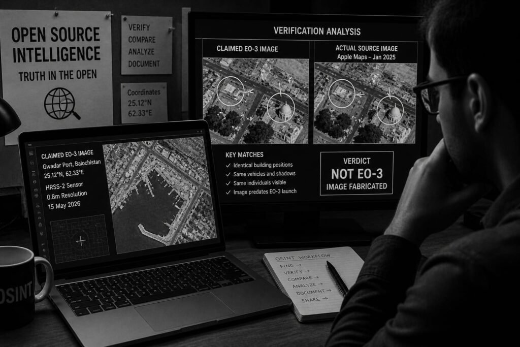 How Open-Source Analysts Dismantled the EO-3 Image Fabrications Within ...