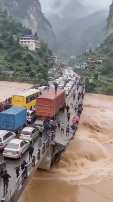 AI-generated-video-falsely-shared-as-scenes-of-a-bridge-collapsing-during-the-Nepal-floods