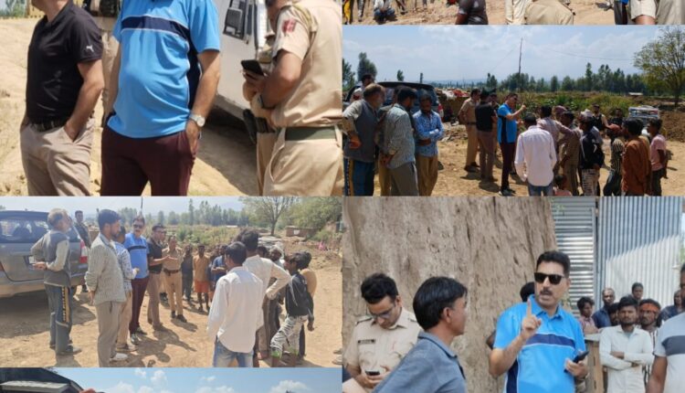 Joint Operation against Illegal Brick Kilns conducted in Khansahib