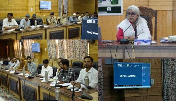 Orientation Session on enforcement of Non-Biodegradable Material Act held at Bandipora