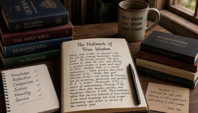 The Hallmark of True Wisdom