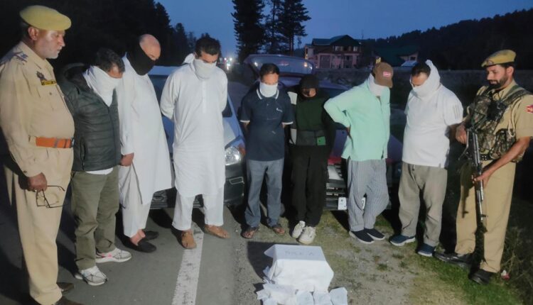 Shopian Police apprehend 7 persons in suspicious “Trath Gola” transaction; ₹5 Lakh Cash Recovered, FIR Registered